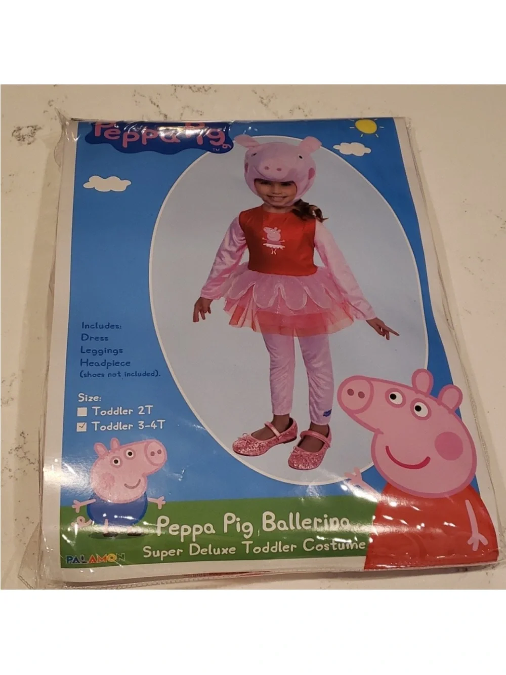 Peppa pig ballerina costume